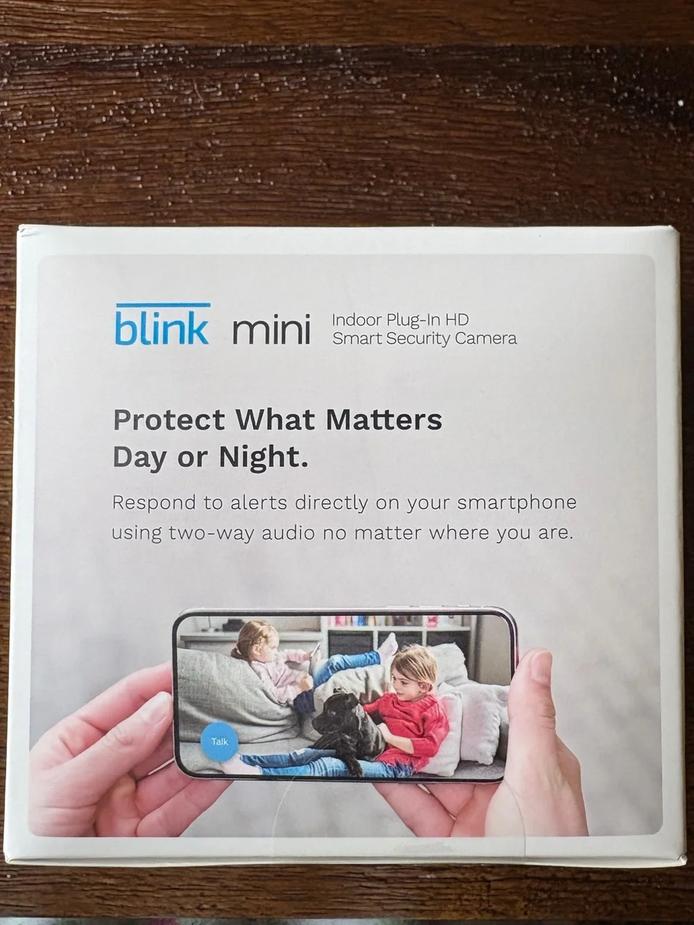 Link Blink Mini Indoor Smart Camera - White